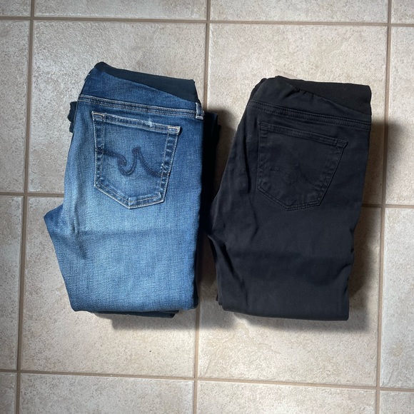 SIX pairs of MATERNITY Jeans and Pants-slim/skinny fit,AG,Citizens of Humanity - Picture 12 of 12